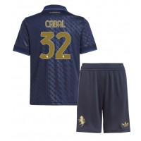 Camiseta Juventus Juan Cabal #32 Tercera Equipación Replica 2024-25 para niños mangas cortas (+ Pantalones cortos)